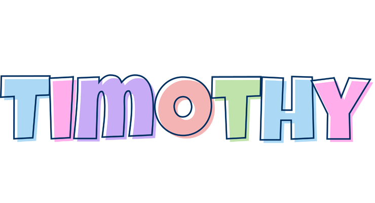 Timothy pastel logo
