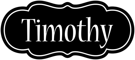 Timothy welcome logo