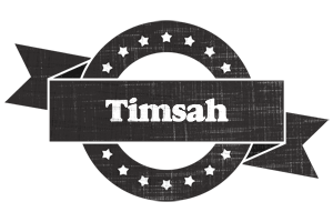 Timsah grunge logo