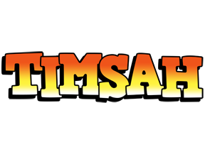 Timsah sunset logo