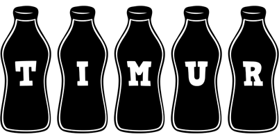 Timur bottle logo