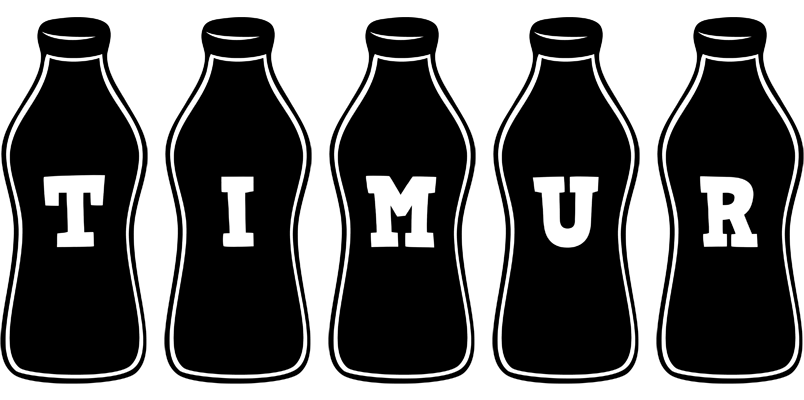Timur bottle logo