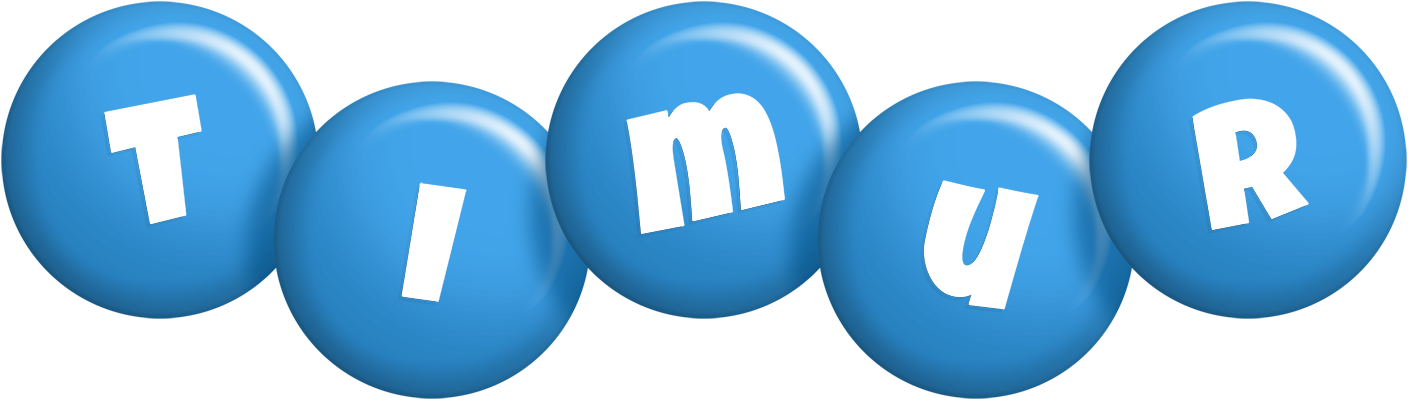 Timur candy-blue logo