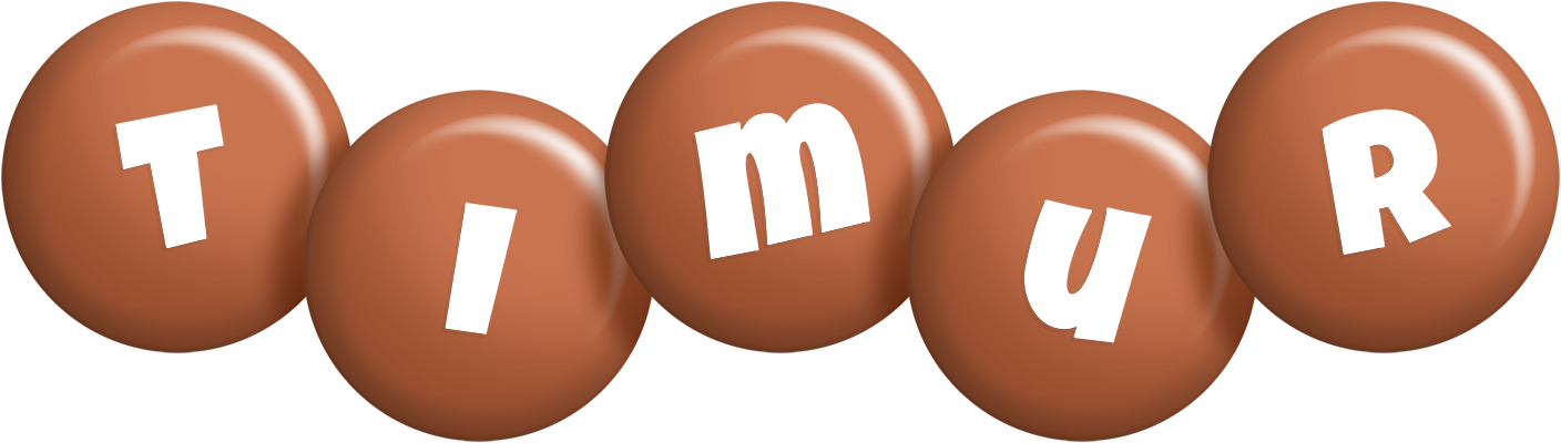 Timur candy-brown logo