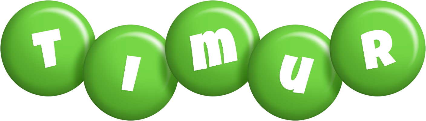 Timur candy-green logo