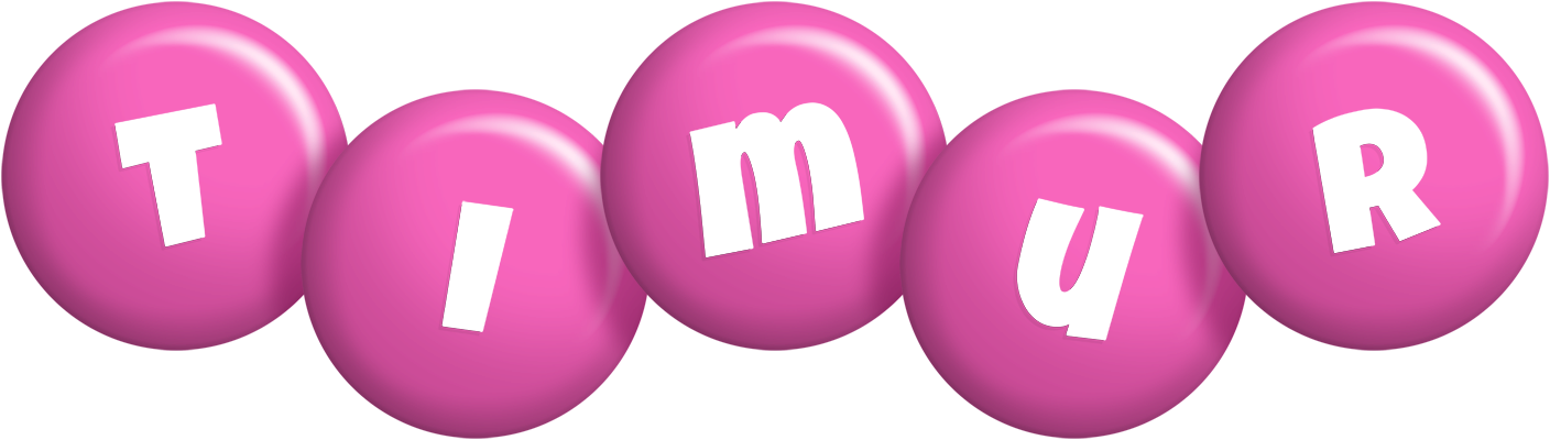 Timur candy-pink logo