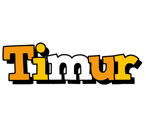 Timur cartoon logo