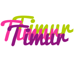 Timur flowers logo