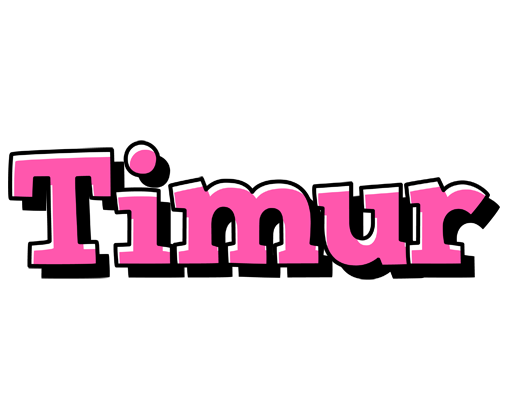 Timur girlish logo