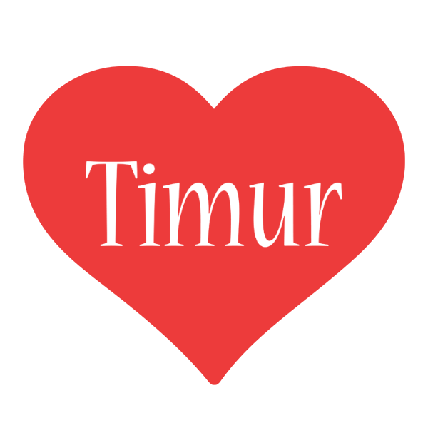 Timur love logo