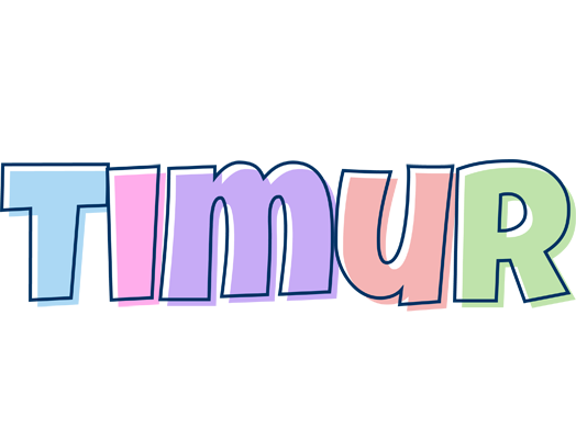 Timur pastel logo