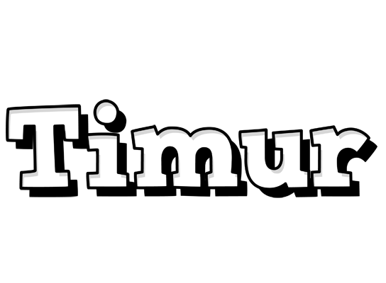 Timur snowing logo