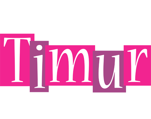 Timur whine logo