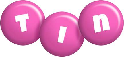 Tin candy-pink logo