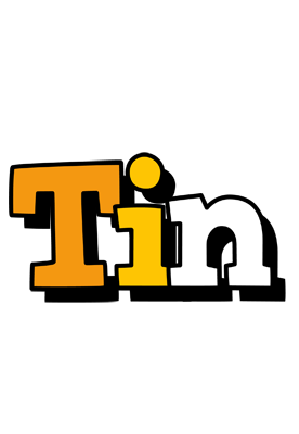 Tin cartoon logo