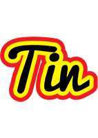 Tin flaming logo