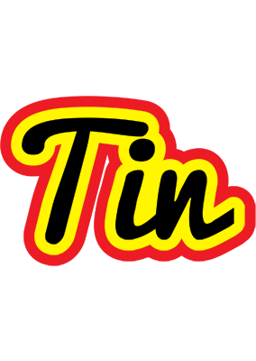 Tin flaming logo