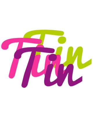 Tin flowers logo