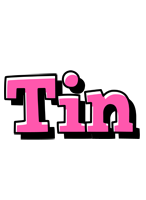 Tin girlish logo