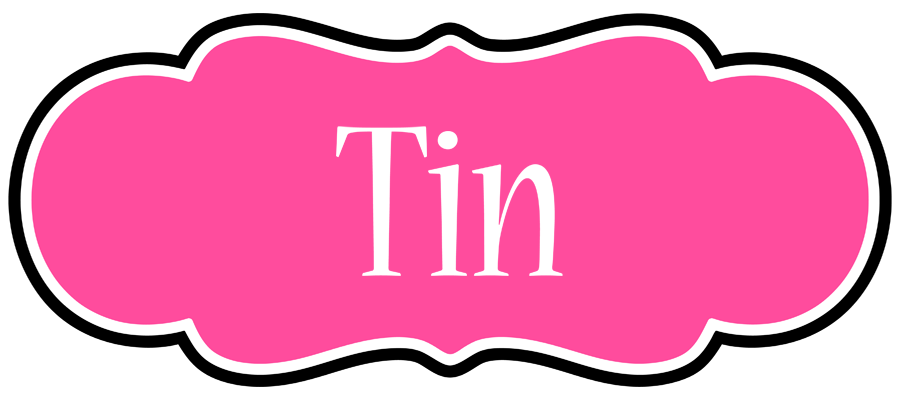 Tin invitation logo