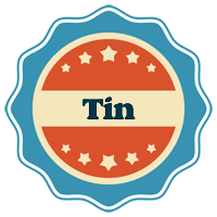 Tin labels logo