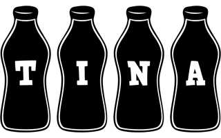 Tina bottle logo