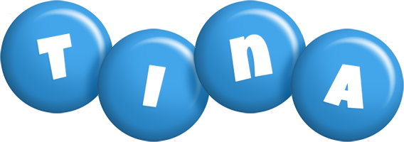 Tina candy-blue logo