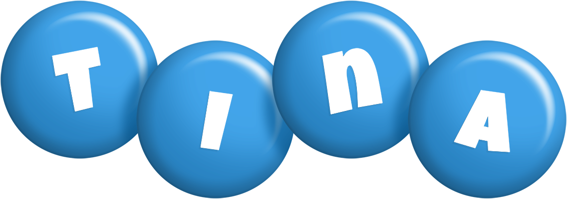 Tina candy-blue logo