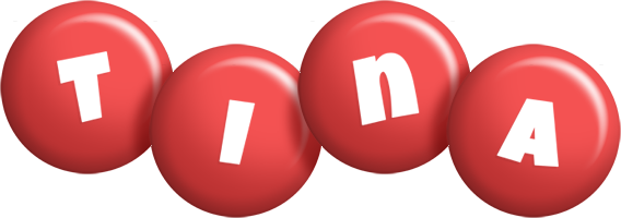 Tina candy-red logo