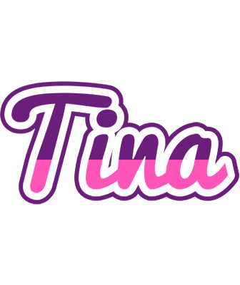 Tina cheerful logo