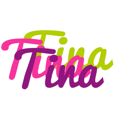 Tina flowers logo