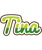 Tina golfing logo