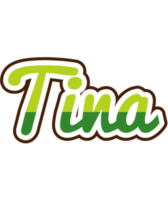 Tina golfing logo