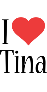 Tina i-love logo