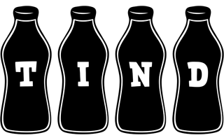 Tind bottle logo