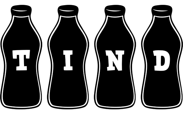 Tind bottle logo