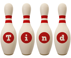 Tind bowling-pin logo