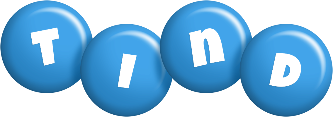Tind candy-blue logo