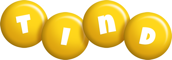 Tind candy-yellow logo