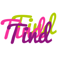 Tind flowers logo