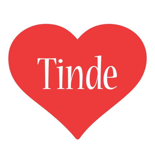 Tinde love logo