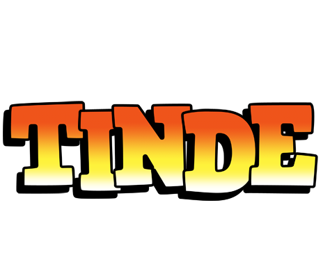 Tinde sunset logo