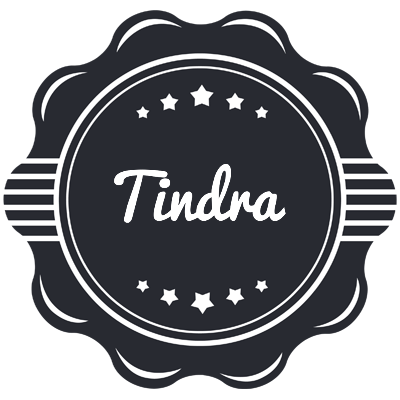 Tindra badge logo