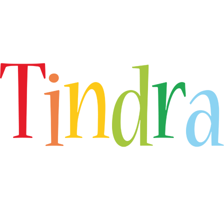 Tindra birthday logo