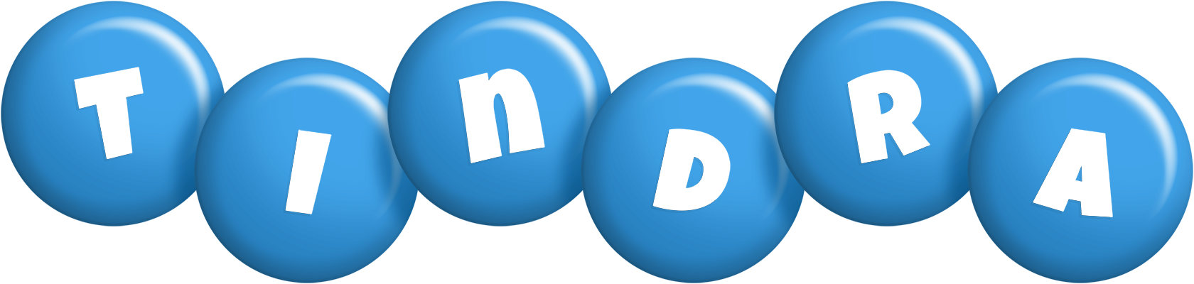 Tindra candy-blue logo