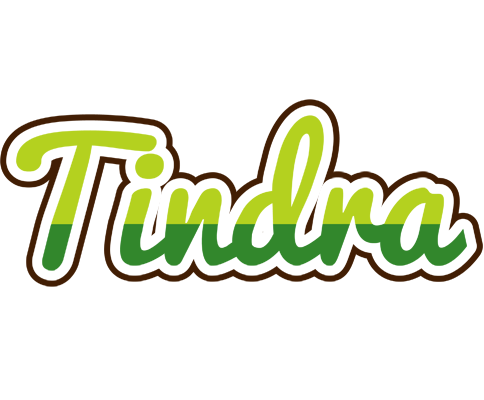 Tindra golfing logo