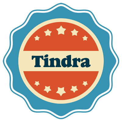 Tindra labels logo