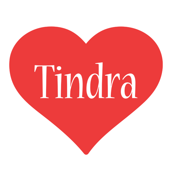 Tindra love logo