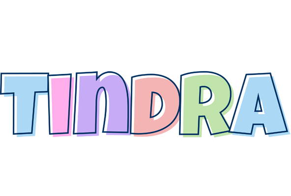 Tindra pastel logo