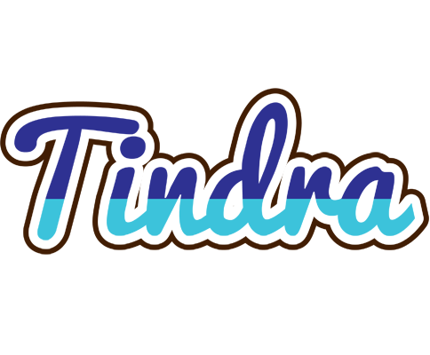 Tindra raining logo
